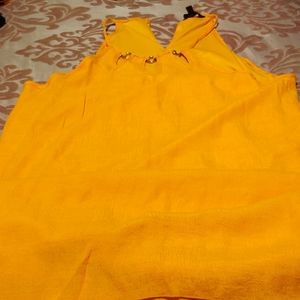 2xMaxi dress yellow/gold